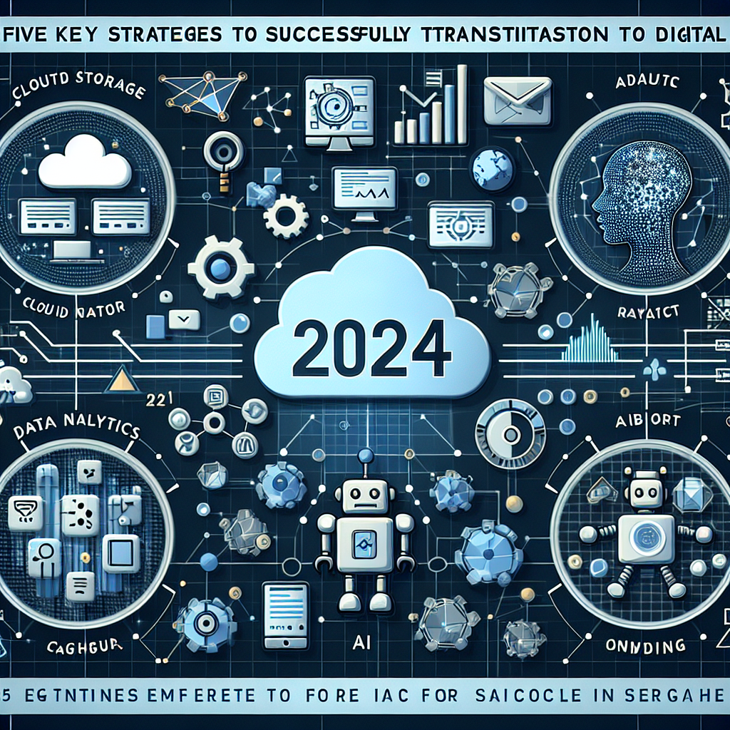 5 stratégies clés pour réussir votre transition numérique en 2024